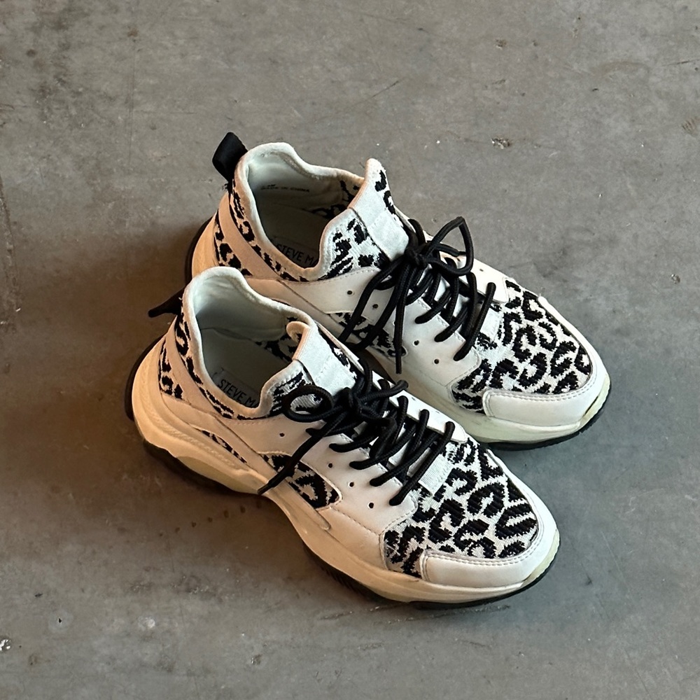 Steve Madden Leopard Sneakers